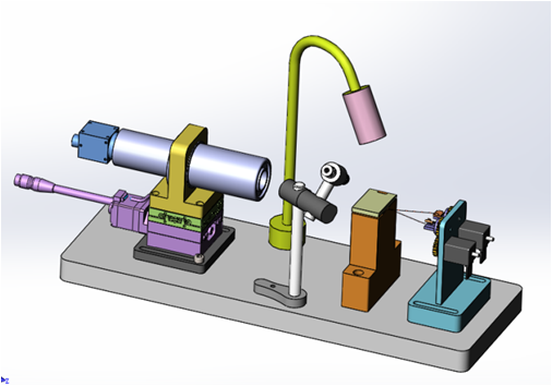 双芯猫眼自动调整设备